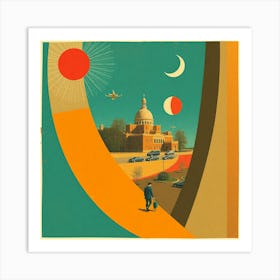 City In The Sky 1 Art Print