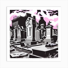 Graveyard Art Print