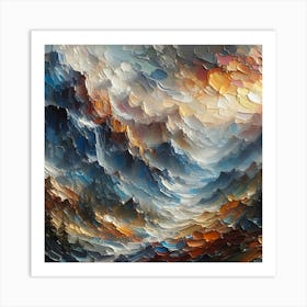 Abstract Painting 94 Art Print