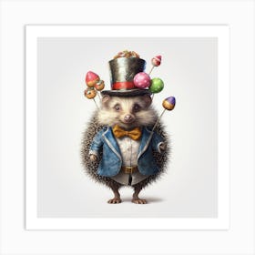 Hedgehog Art Print