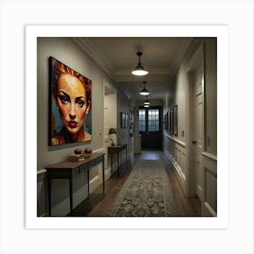 Hallway Painting Art Print