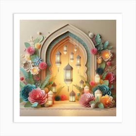 Islamic Ramadan Decoration Art Print