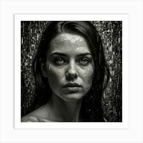 Portrait Of A Woman 41 Art Print