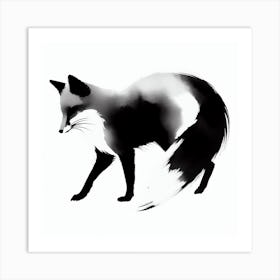 Fox Painting 2 Art Print