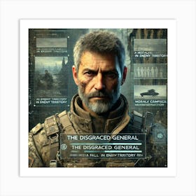 Disgraced General Portrait Scifi Art Print