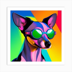 Bug Eye Chihuahua Art Print