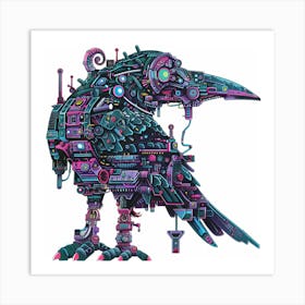 Raven 3 Art Print