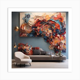 Abstract Painting 1 Art Print