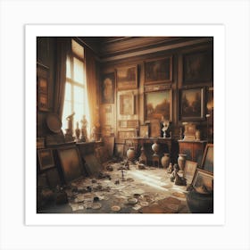 Room Full Of Art Art Print