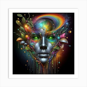 Psychedelic Art 14 Art Print