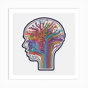 Brain Tree 4 Art Print