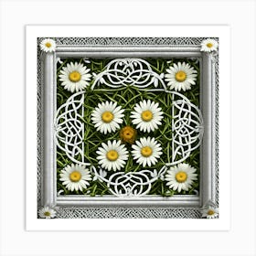 Imagine Vines Of Many Intertwined Small White Dais rug(5) Art Print