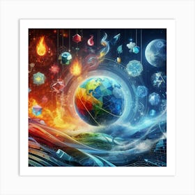 Universe Art Print