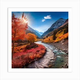 Autumn In Colorado Art Print