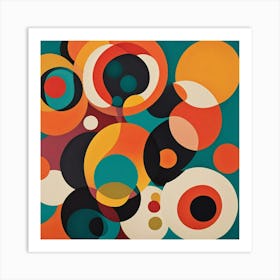 Circles 1 Art Print