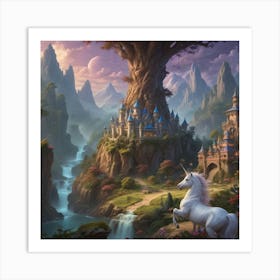 Fairytale Castle 1 Art Print