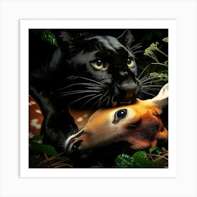 Wild Animal Creative Portrait 160 Art Print