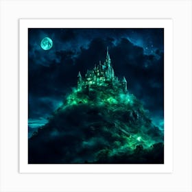 Castle In The Sky Art Print