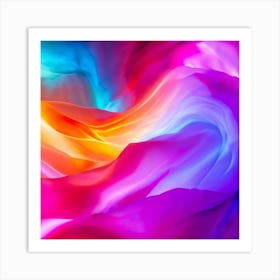 Colorful Brightness Colors Vibrant Pastel Power Gradient Vivid Luminous Radiant Bright S (2) Art Print