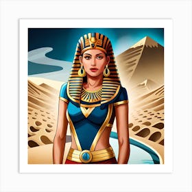 Egyptian Woman Art Print