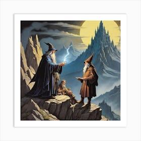 Lord Of The Rings Art Print