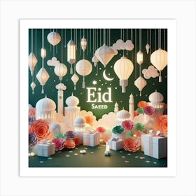 Eid Ul Fitr 3 Art Print