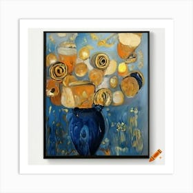  Klimt Dreamy Summery Art Print