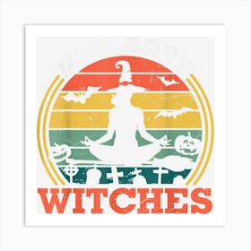 Namaste Witches Funny Halloween Witch Art Print