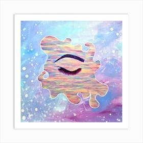 Fantasy eye Art Print