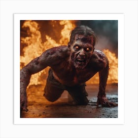 Walking Dead Art Print