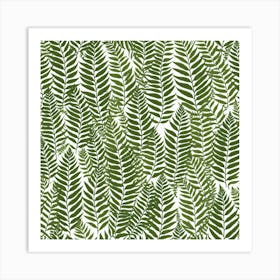 Fern Leaves 11 Art Print