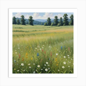 Meadow Art Print 1 Art Print