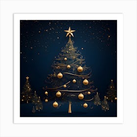 Elegant Christmas Design Series031 Art Print