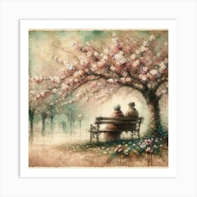 Cherry Blossoms 1 Art Print