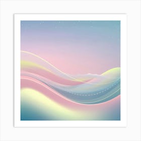 Abstract Background 1 Art Print