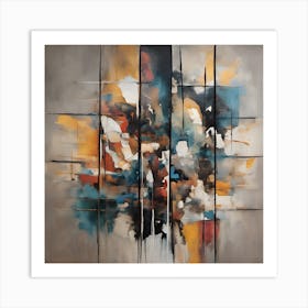 Abstract Painting 3 Art Print