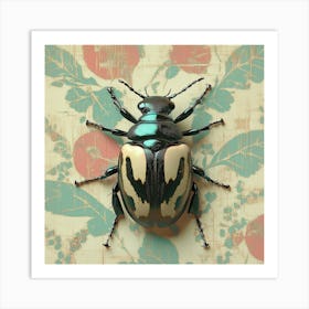 Jewelry insect vintage photo Art Print