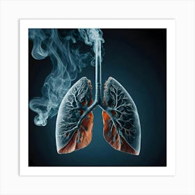 Lungs Stock Videos & Royalty-Free Footage 31 Art Print