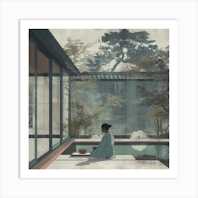 Japanese Garden 2 Art Print