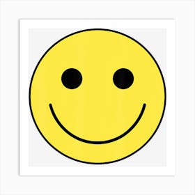 Smiley Face Art Print