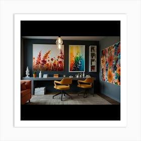 Home Office 1 Art Print