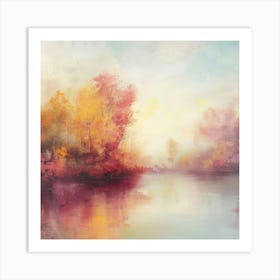 Autumn In The Park 2 Art Print