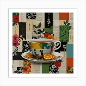 Tea Art 148 Art Print