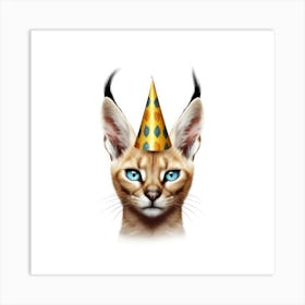 Savannah Cat 1 Art Print