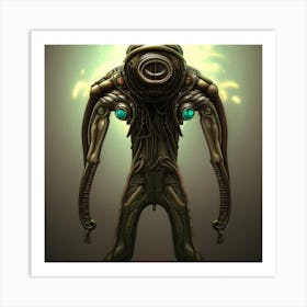 Ancient God Art Print