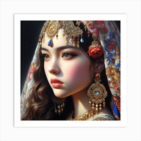 Asian Beauty57 Art Print