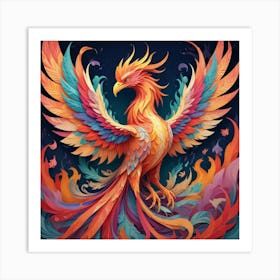 Phoenix 16 Art Print