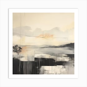 The Mood And Vibes Contemporary Landscape 8 Art Print