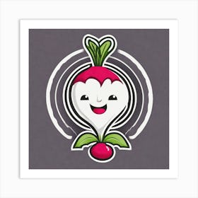 Radish 12 Art Print