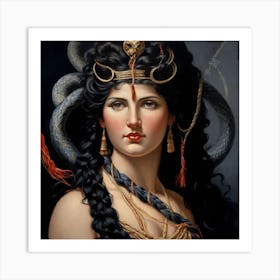 Greek Goddess 42 Art Print